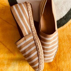 Brown and White Espadrille !